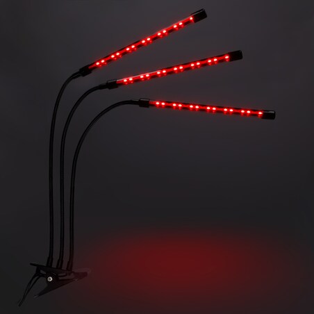 Lampa Led Do Wzrostu Roślin 60 Diod Timer 24 W Uprawa Roślin Do Domu Bez Zasilacza Sieciowego