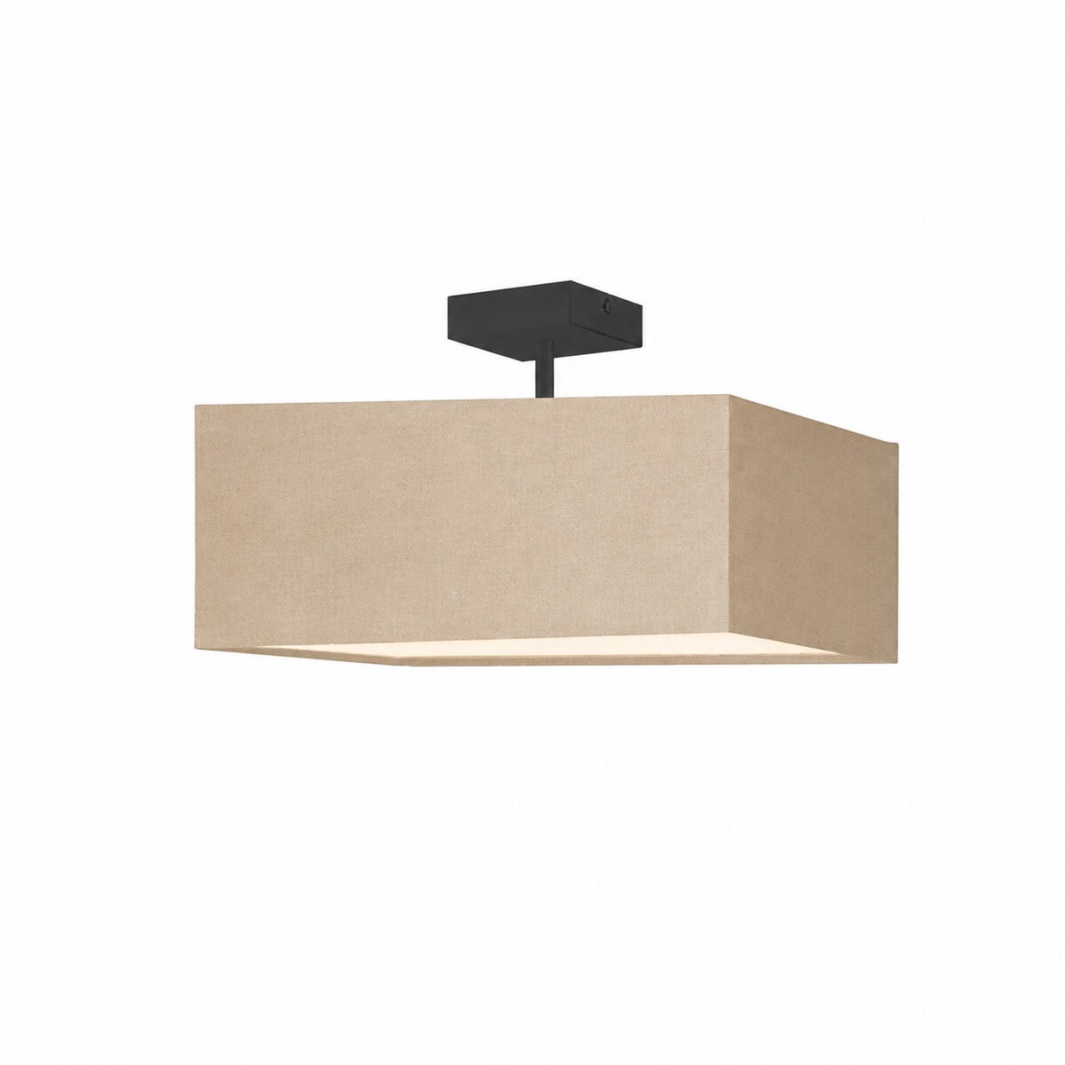 Lampa żyrandol plafon sufitowa z abażurem kwadrat MOTO P1