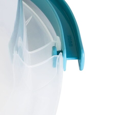 Wiadro z miarką i Dziubkiem Wylewką mika 5 l Przezroczyste z Uchwytem