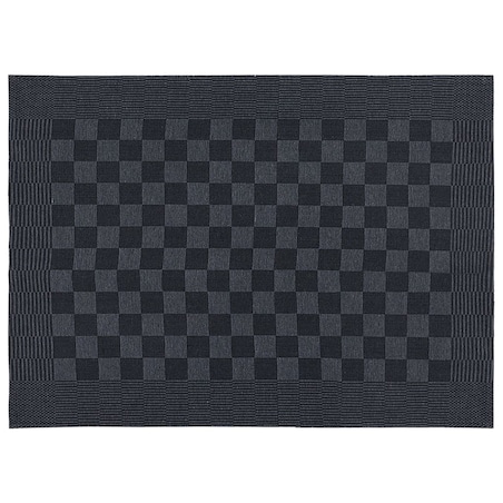 vidaXL Zestaw 10 ręczników, czarno-szary, bawełna