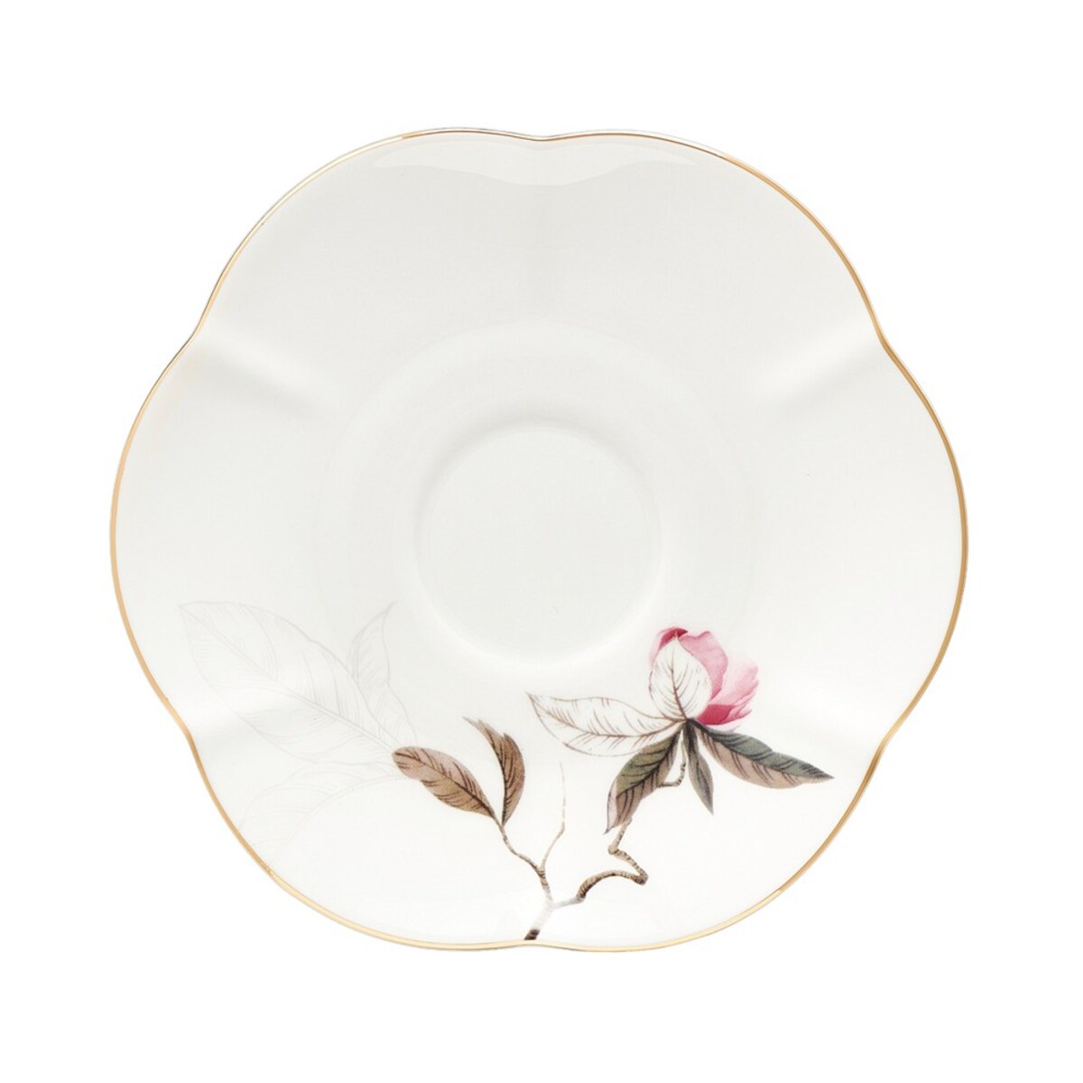 VILLA ITALIA Filiżanka do herbaty porcelanowa 200 ml ze spodkiem SPIRIT of JAPAN