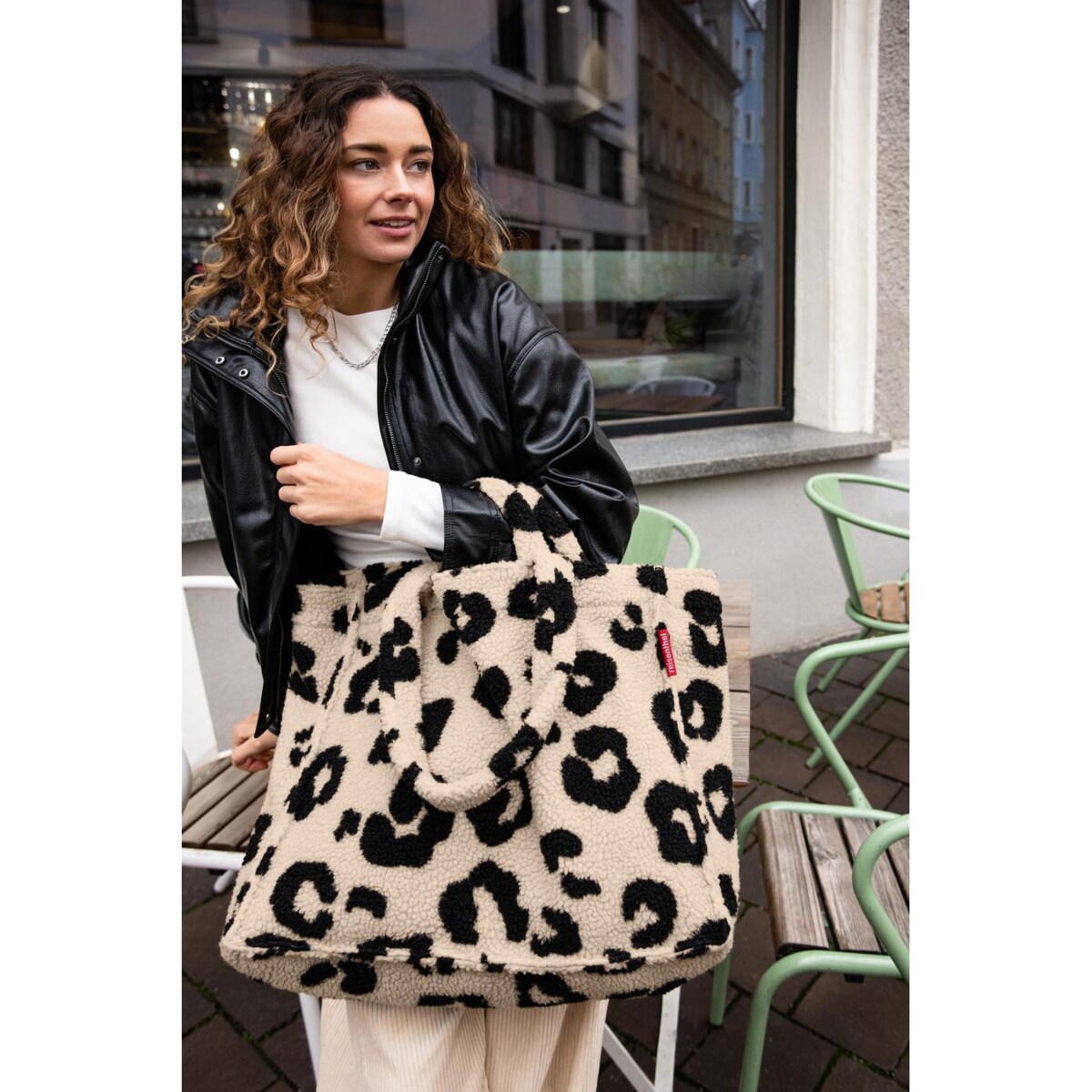Torba SOFTSHOPPER, teddy leo cream