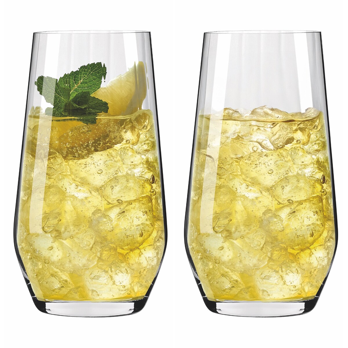 Ritzenhoff Sternschliff Lilly Zestaw 2 szt. Kryształowych Ryflowanych Szklanek do Wody Napojów nr 4