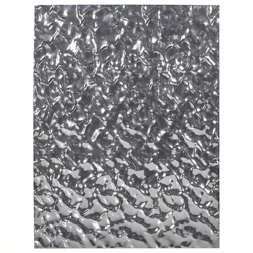 Dekoracja ścienna COIMBRA 79 cm Metal Srebrny