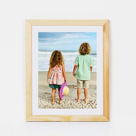 Ramka na zdjęcia 24x30 cm ramka z drewna surowego pion poziom ramka prostokątna RAW DIY