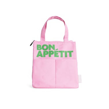 HELIO FERRETTI torba termiczna na lunch Bon Appetit, różowa
