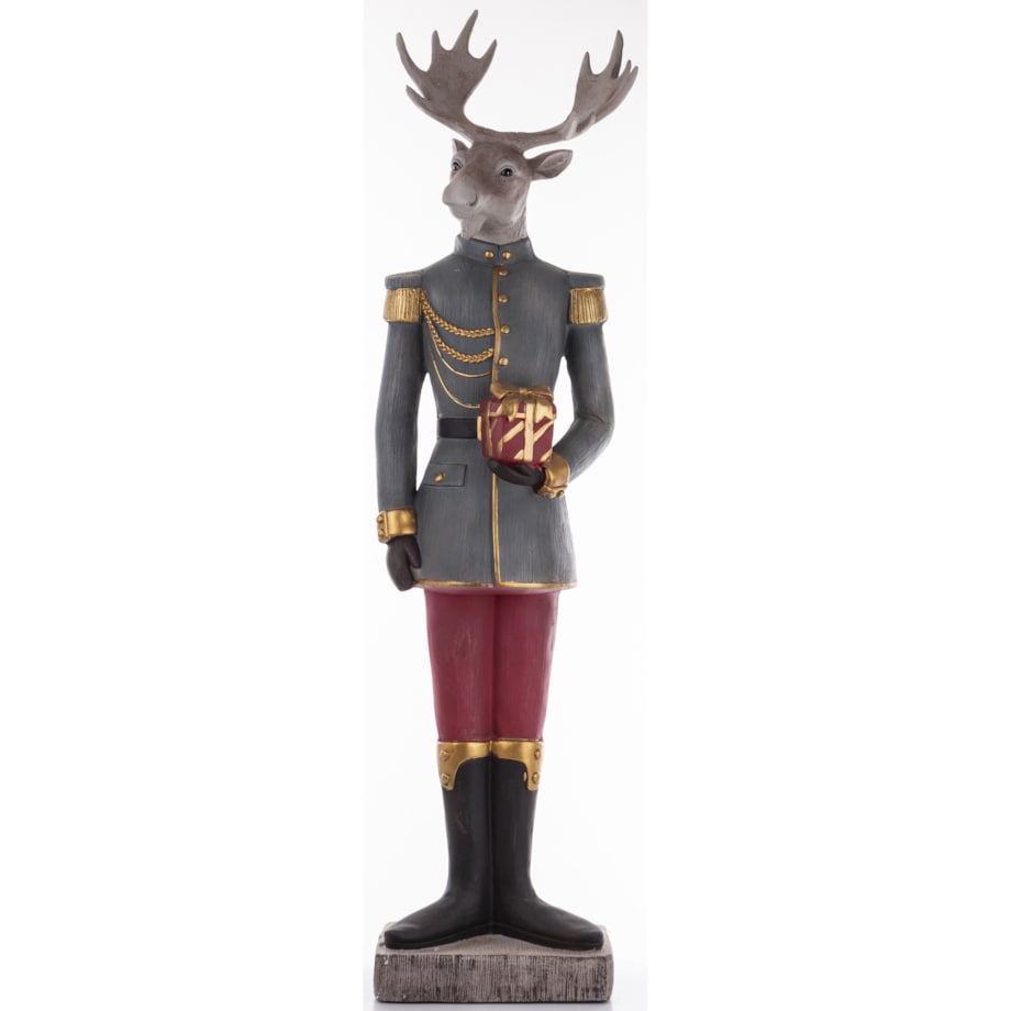 Figurka świąteczna Łoś 130x33x25 cm