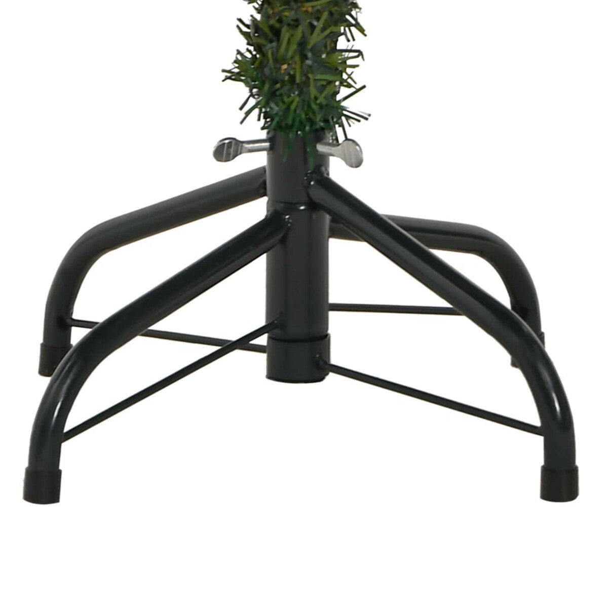 vidaXL Sztuczna choinka na zawiasach, z szyszkami, 150 cm