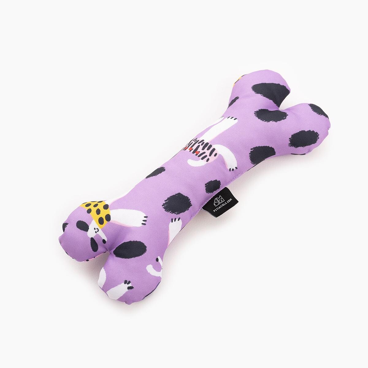 Zabawka kość "Pieski floreski"