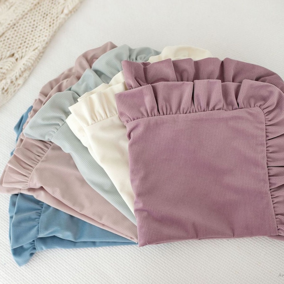 Poszewka na poduszkę 50x50 cm - Frill Velvet różne kolory