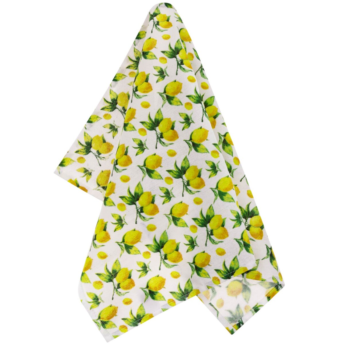 Bawełniana Ścierka Kuchenna Ręcznik 45 x 65 lemon Wzór Cytryny Chłonna