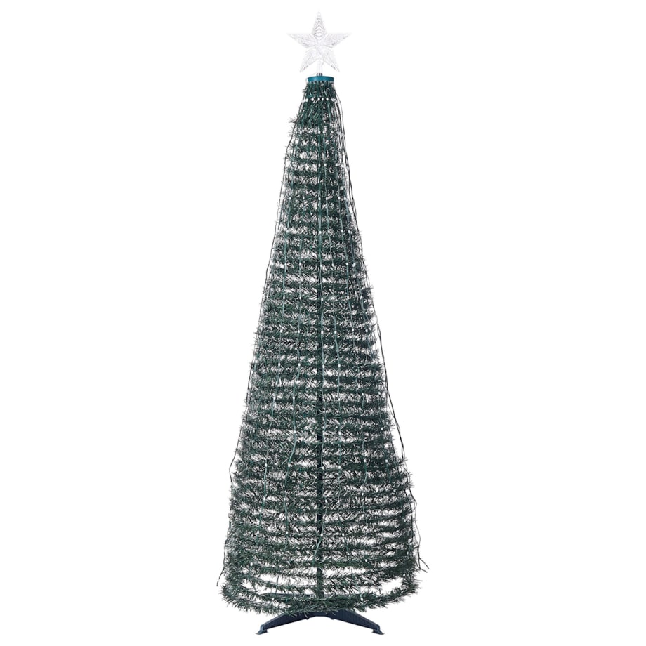 Choinka ze światełkami 188 cm Zielony SAARLOQ