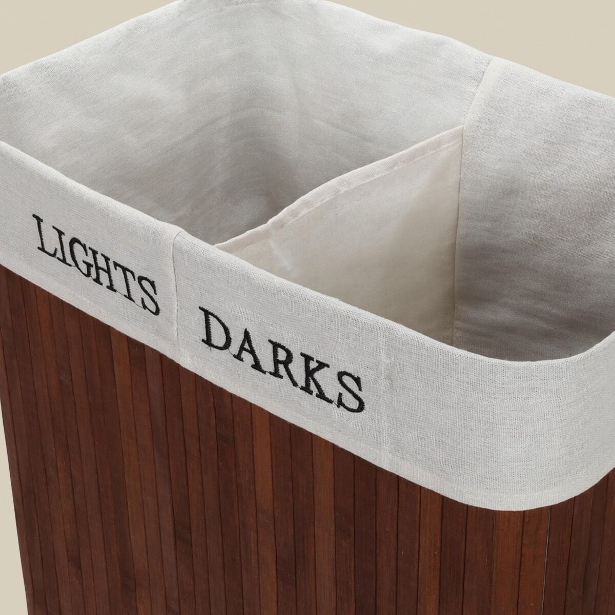 Kosz na pranie 60x52x32 cm LIGHTS DARKS