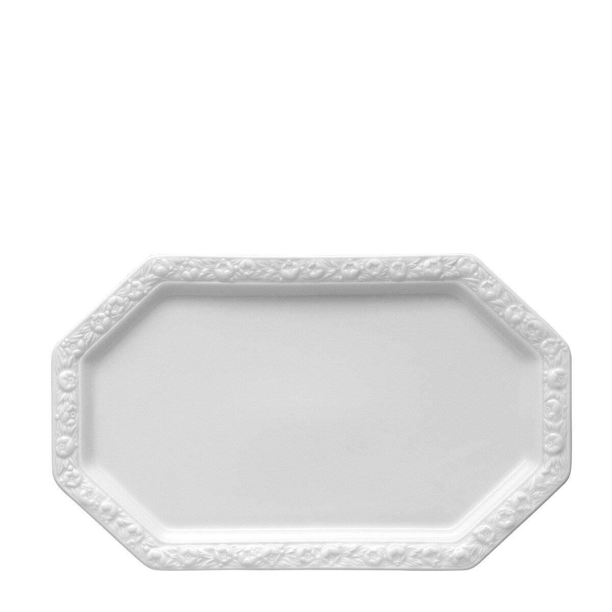 Taca na cukiernicę i mlecznik 27 cm Maria Biała Rosenthal