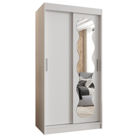 Szafa przesuwna SPOTI 100 biały