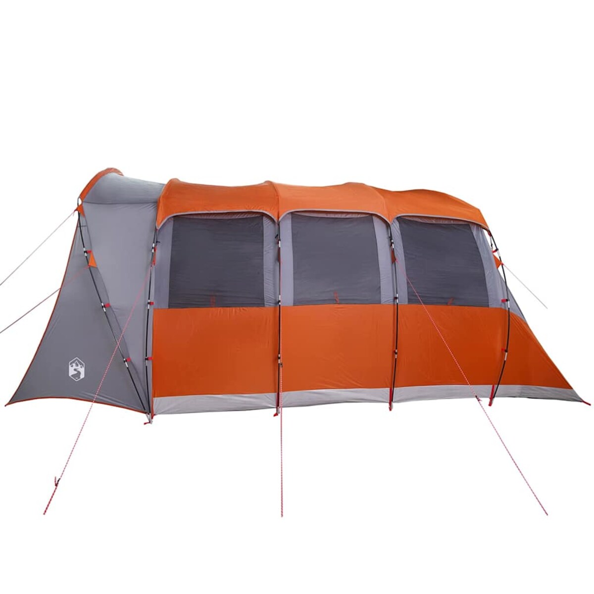 vidaXL Namioty Szary i pomarańczowy 576 x 325 x 213 cm Poliester