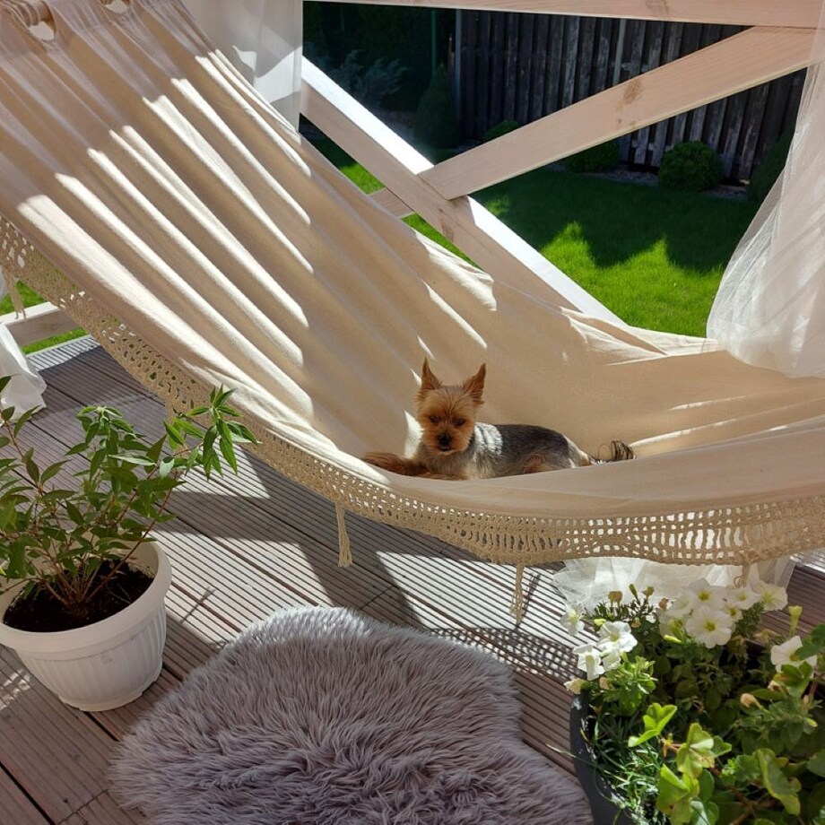 HAMAK OGRODOWY W STYLU BOHO ETNO