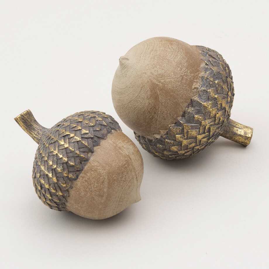Dekoracja Golden Acorn 14 cm, 10x14 cm
