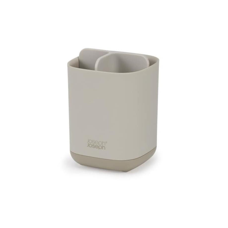 Pojemnik na szczoteczki do zębów beżowy EasyStore, 12.7 x 9 x 9 cm, Joseph Joseph