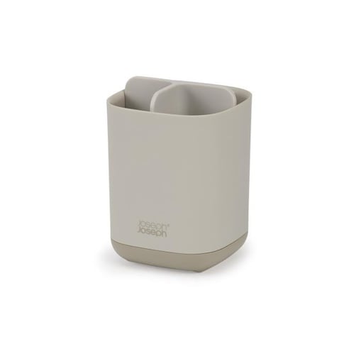 Pojemnik na szczoteczki do zębów beżowy EasyStore, 12.7 x 9 x 9 cm, Joseph Joseph