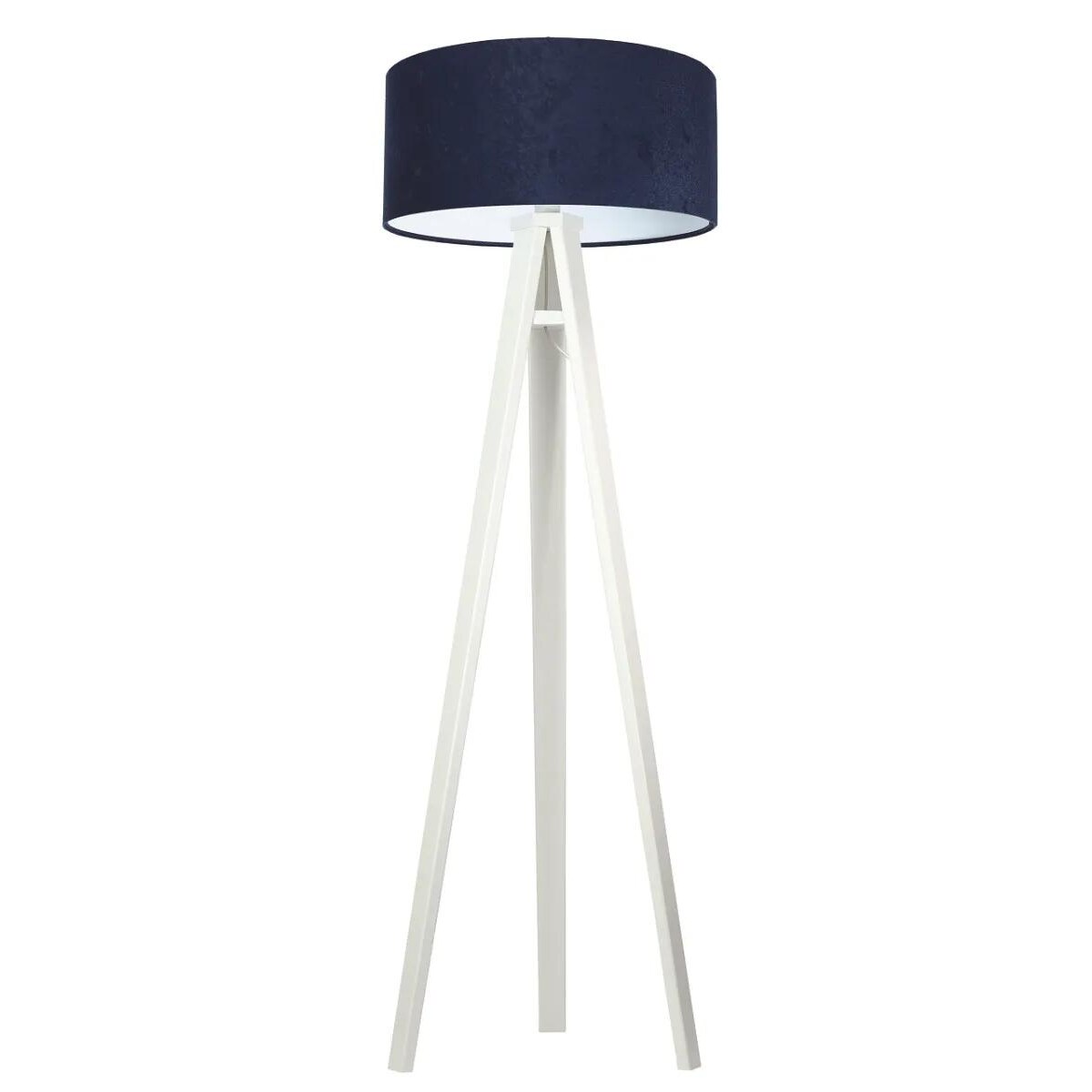 Lampa stojąca HOME 50 granatowa/biała/biała