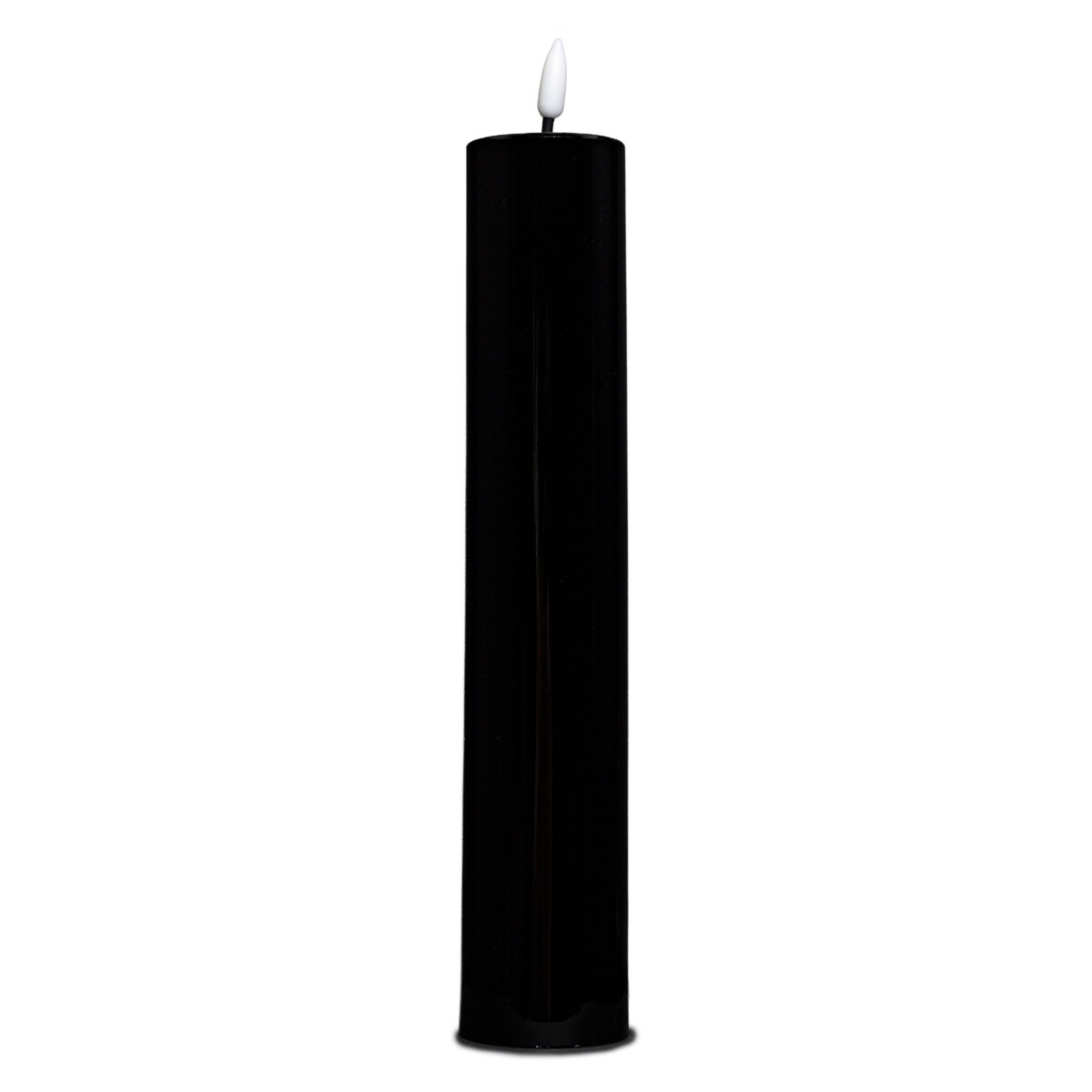 Świeca LED z tworzywa sztucznego TIMER 29x5x5 cm MOMBATTI-2 czarna medium