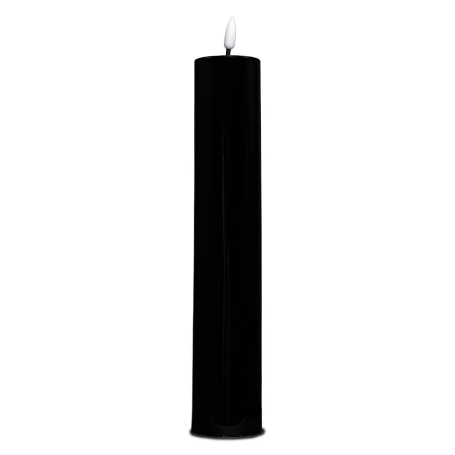 Świeca LED z tworzywa sztucznego TIMER 29x5x5 cm MOMBATTI-2 czarna medium
