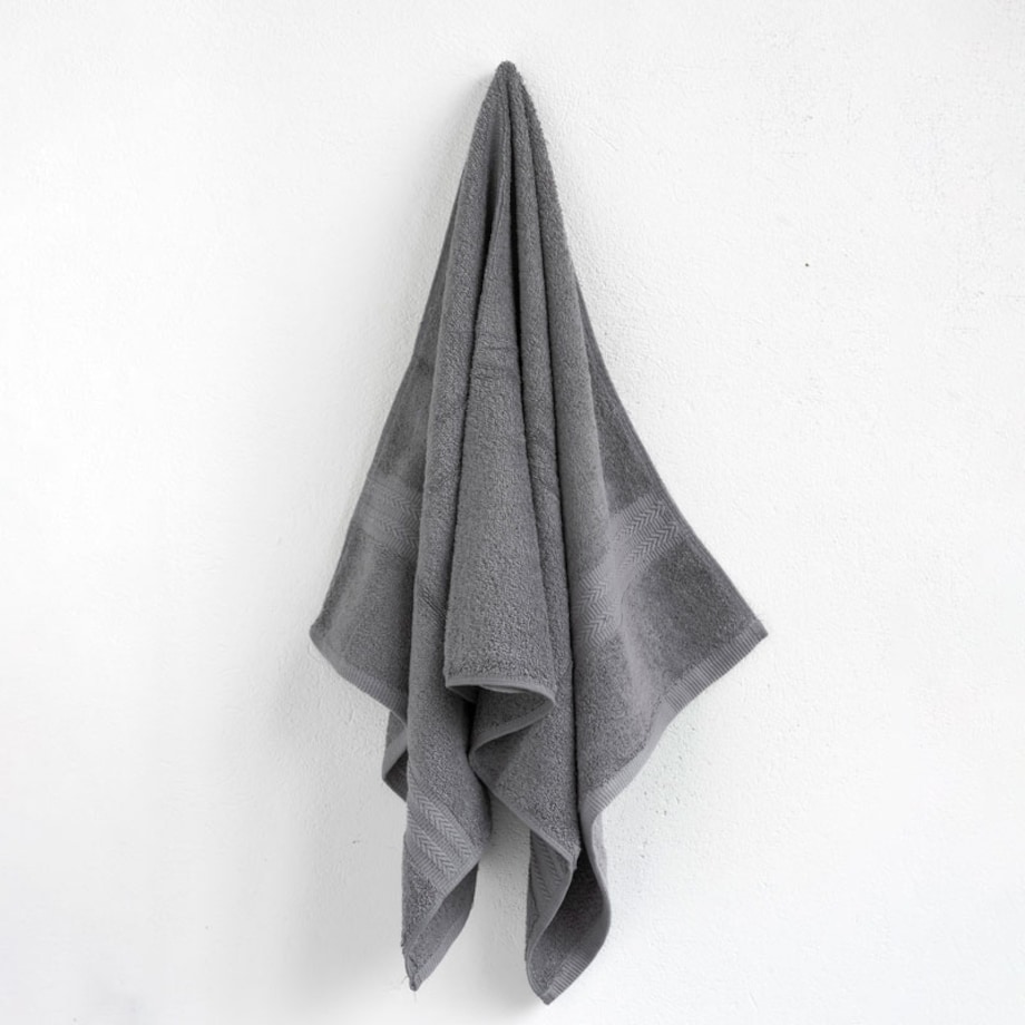 Ręcznik 50x100 cm bawełniany FORUM 550 g/m2 stalowy