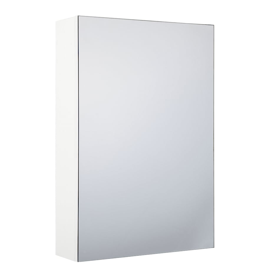 Szafka łazienkowa wisząca z lustrem PRIMAVERA 40 cm 60 cm Biały