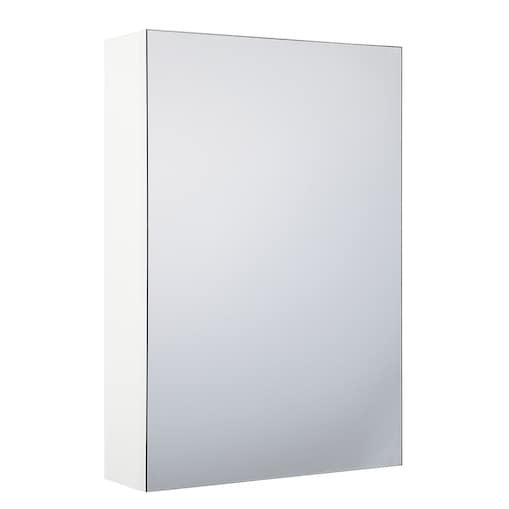 Szafka łazienkowa wisząca z lustrem PRIMAVERA 40 cm 60 cm Biały
