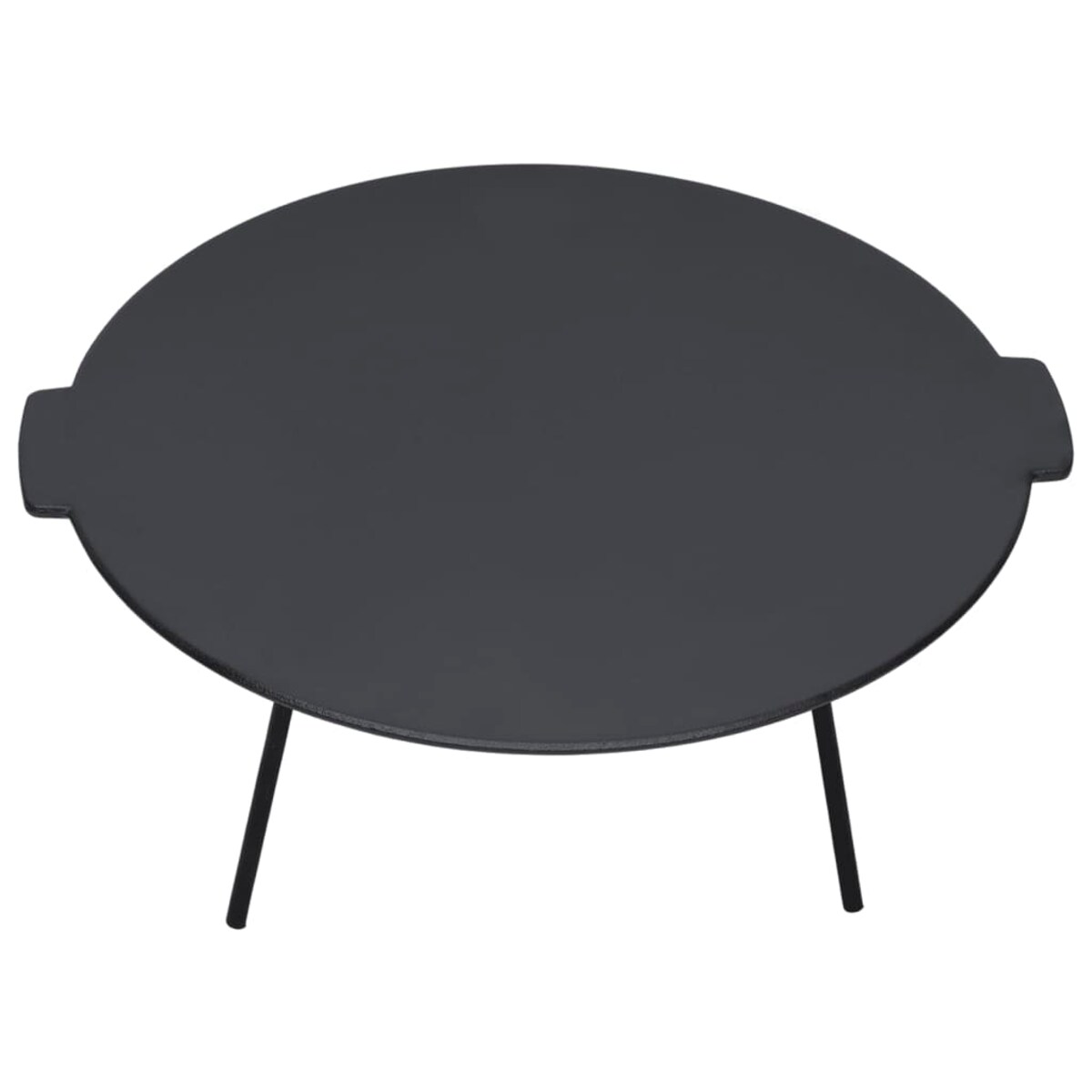 vidaXL Płyta grillowa Ø44 cm, żeliwo