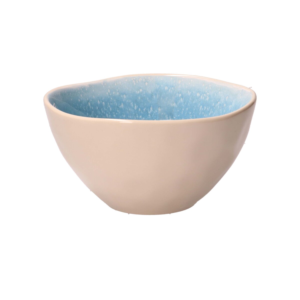 ROSE&TULIPANI CONCERTO FUSE AZZURRO Zestaw 4 średnich misek 15 cm