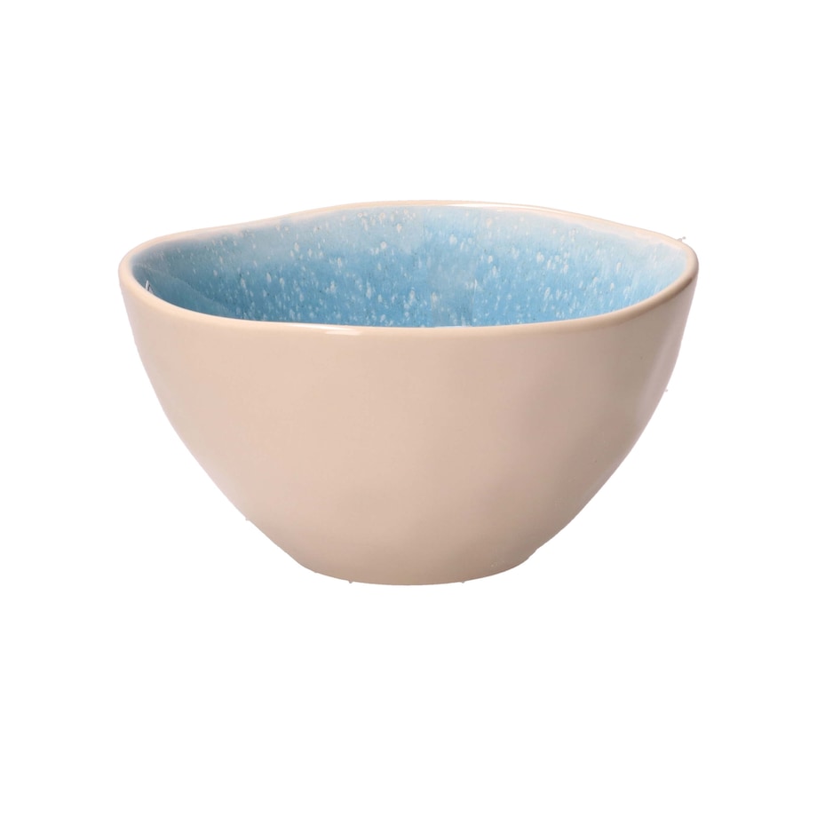 ROSE&TULIPANI CONCERTO FUSE AZZURRO Zestaw 4 średnich misek 15 cm