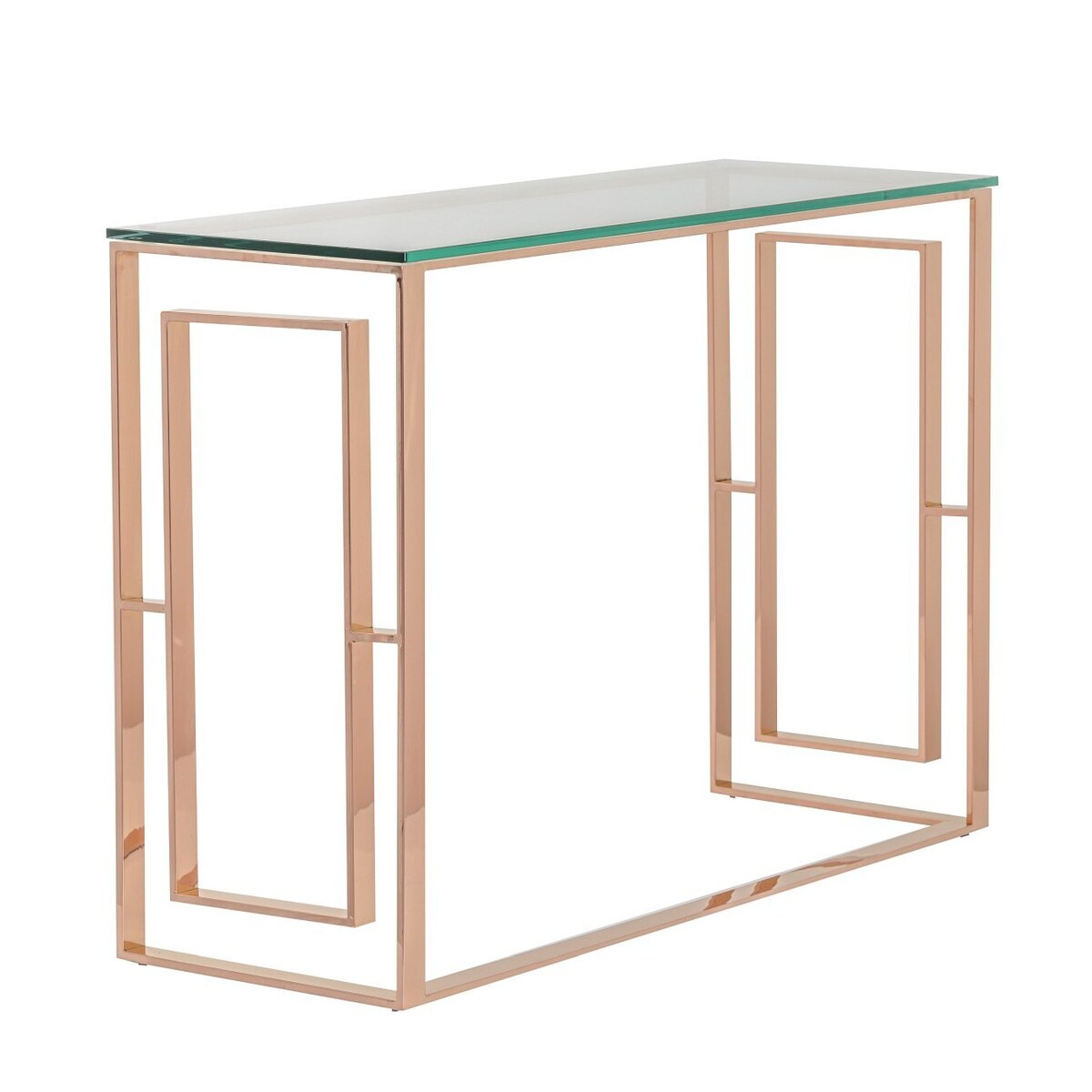 Konsola Eternic rose gold 120x40x80cm, 120 x 40 x 80 cm