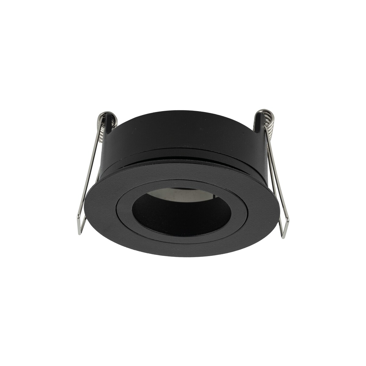 Oprawa wpuszczana łazienkowa TK Lighting AURA BLACK GU10 IP65 czarna ruchoma 230V 10571