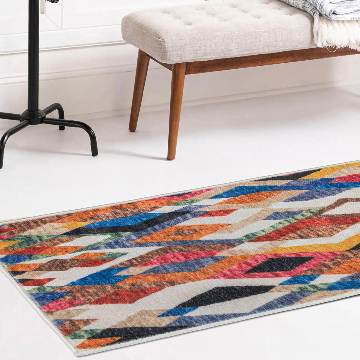 Dywan, chodnik nowoczesny geometryczny Mexico 50x120 cm e-floor wielokolorowy