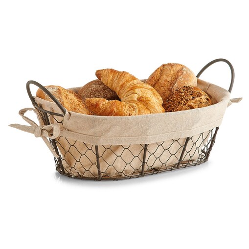 Koszyk na chleb, pieczywo, owoce COUNTRY STYLE, 30x21x11 cm, ZELLER