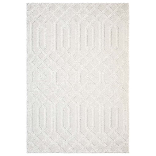 Dywan nowoczesny skandynawski high low Flaire 1380 krem 80x300