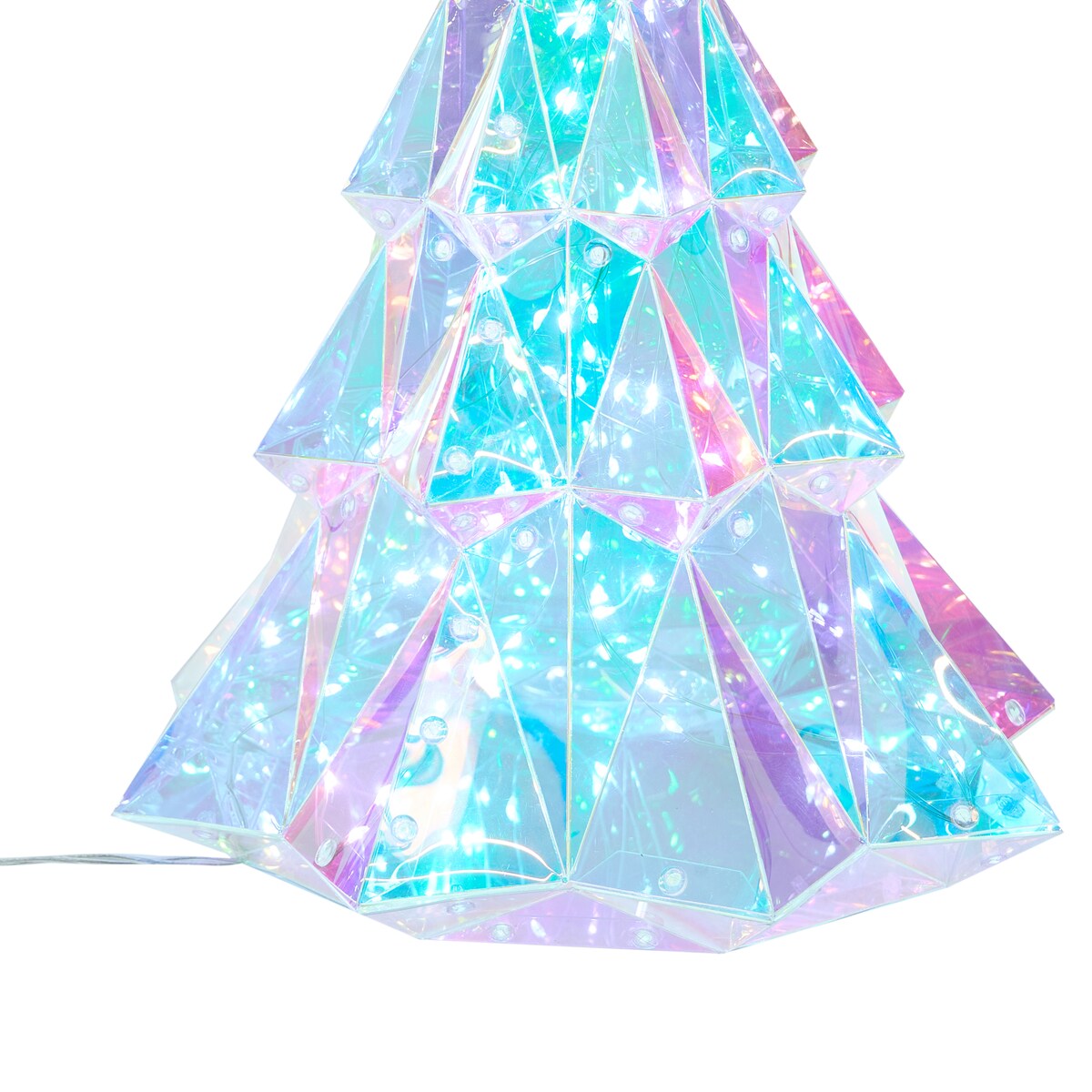 Dekoracja LED UNUKA Choinka 40 cm Kolorowy