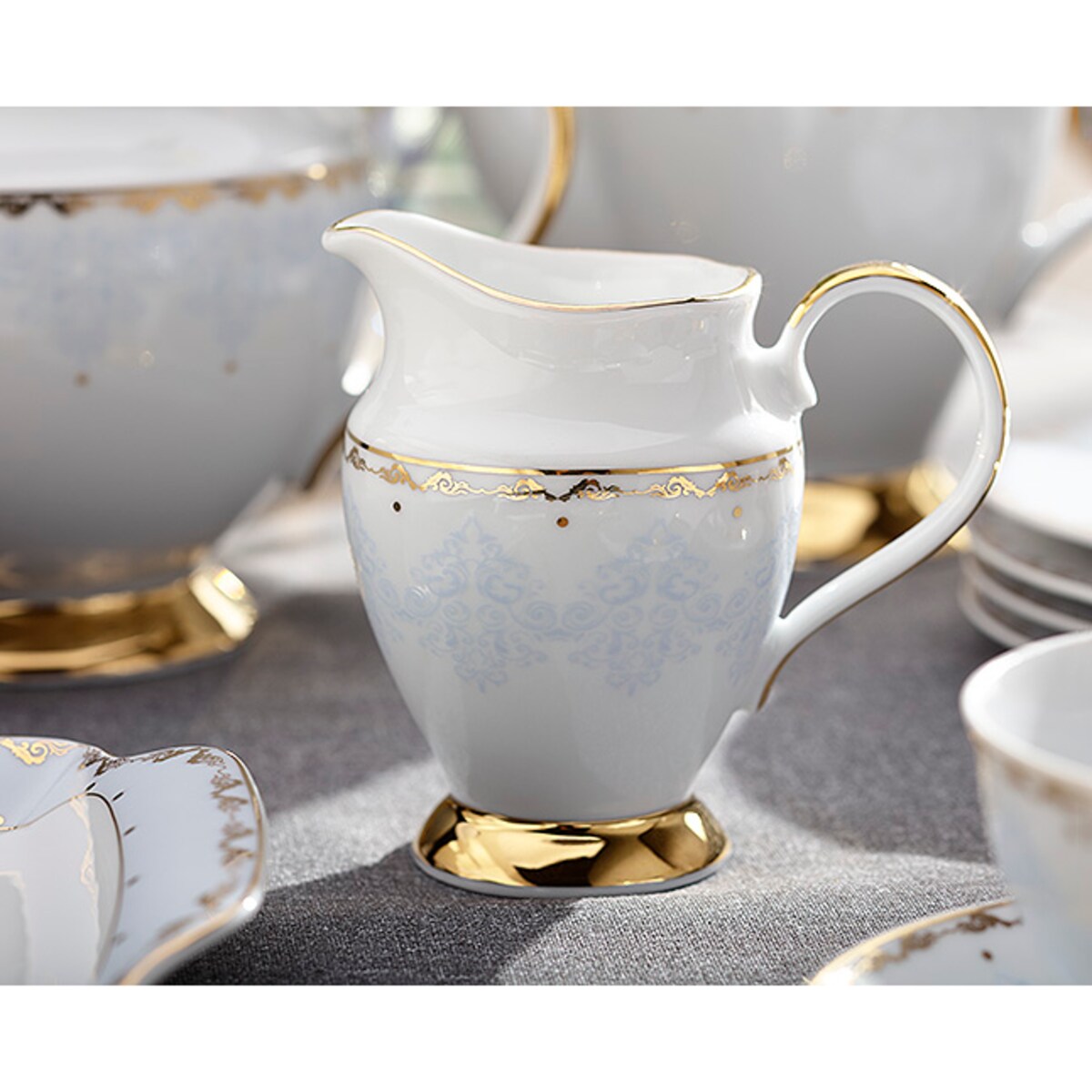 Garnitur do kawy dla 6 osób 22 el. Astra Królewski Błękit G684