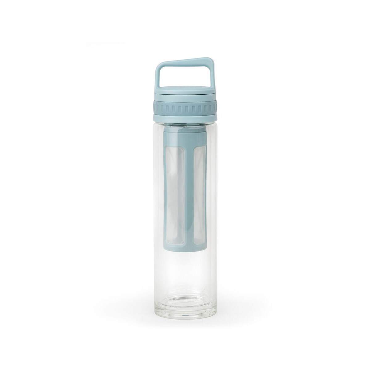 Butelka szklana z zaparzaczem do Cold Brew Moshi 0,4L - miętowa / Leopold Vienna
