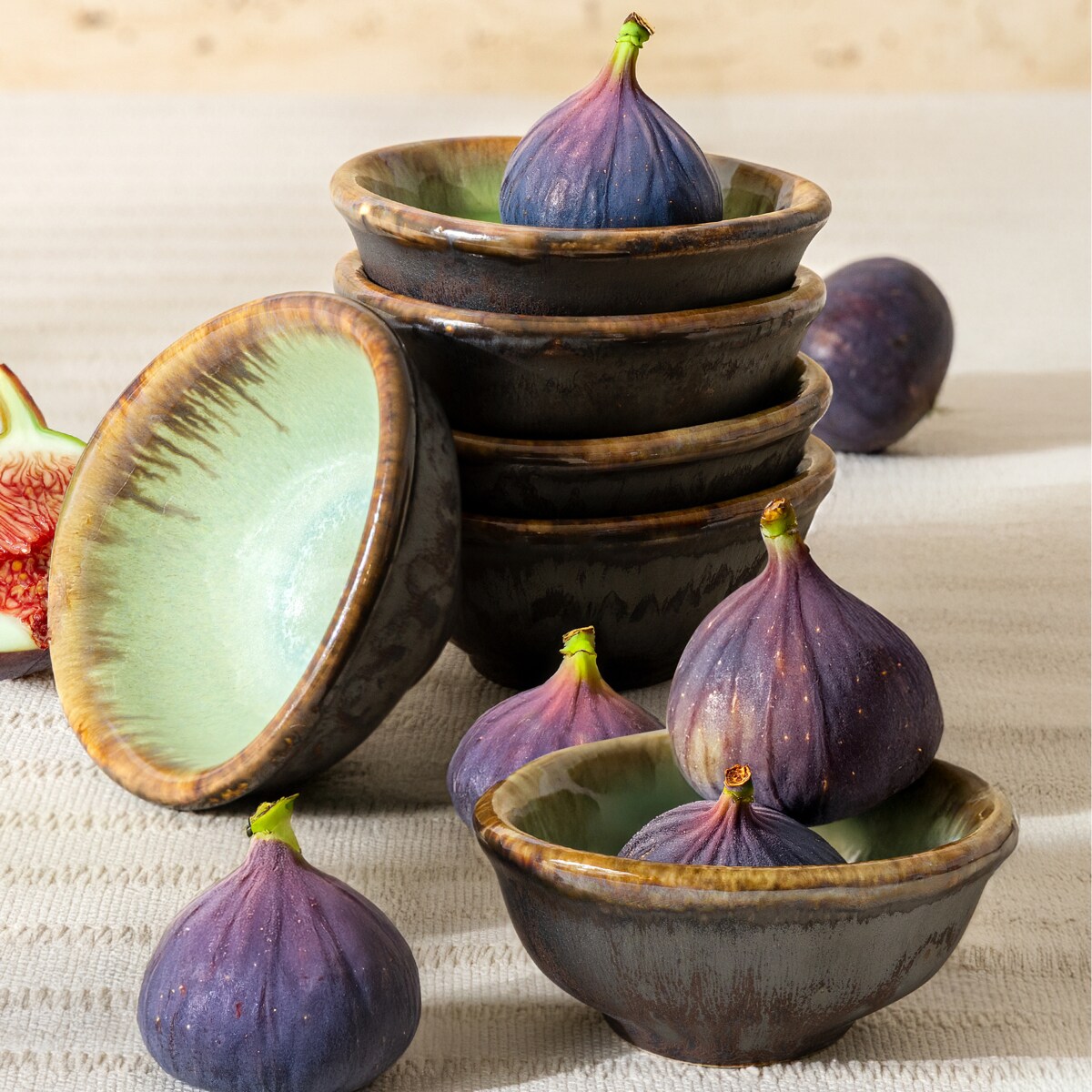 Konsimo PRIMA Miseczka na dip 6 szt., szałwiowy