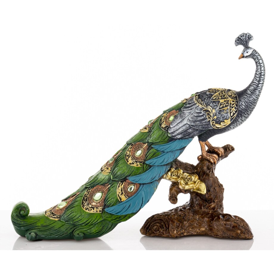 Dekoracja - Paw 25x31x10 cm POAT