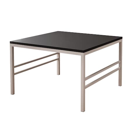 Stolik kawowy CZARNY blat, KASZMIROWY stelaż 60cm FORMA