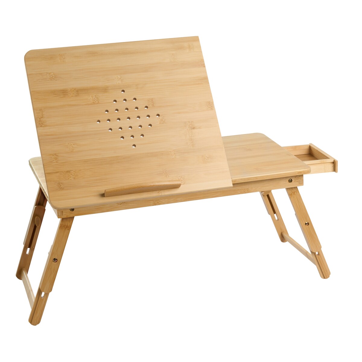 Składany stolik pod laptopa ORGE Jasnobrązowy 57 cm 35 cm