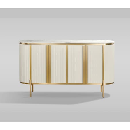 Komoda złota kremowa Omega Glamour Premium 160x40x90