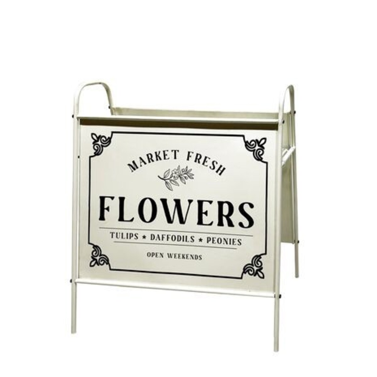 Osłonka metalowa 63x40x74 cm kwietnik MARKET FRESH
