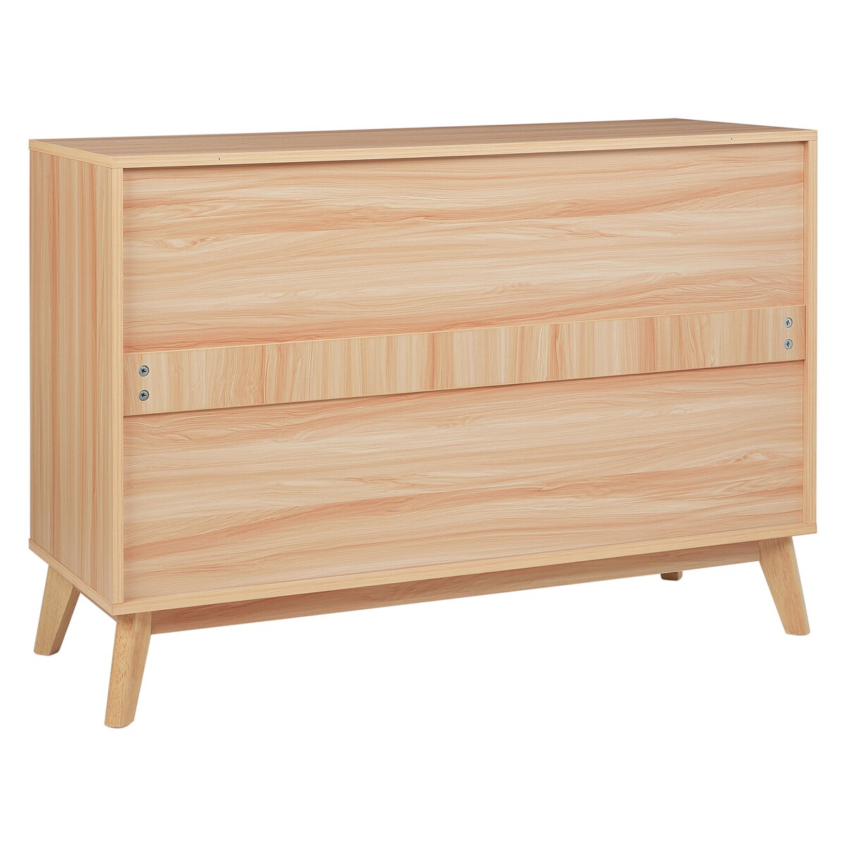 Komoda 3 szuflady jasne drewno SARDIS