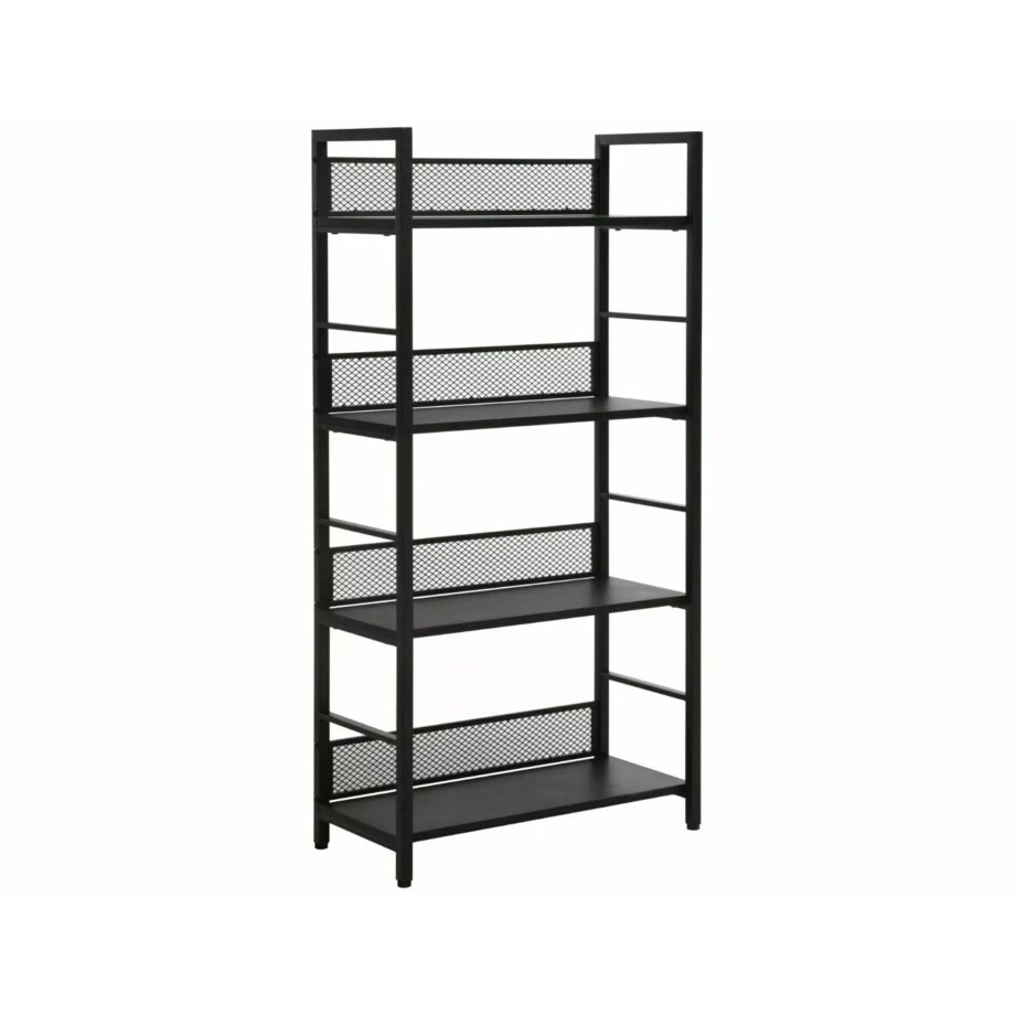 Regał na książki RAW R4 czarny/czarny mat