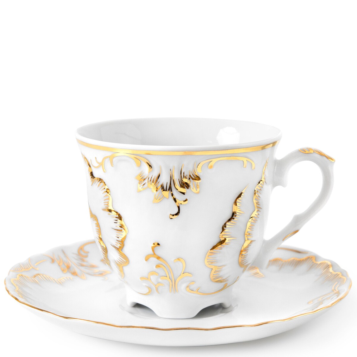 Konsimo ROCOCO ANNA Filiżanka ze spodkiem 2 szt.